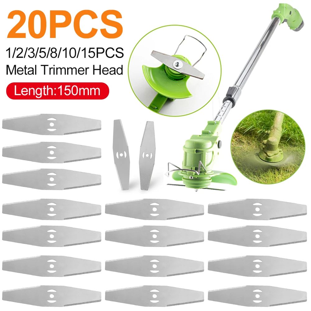 1-15PCS Replacement Saw Blade Metal Grass String Trimmer Head Lawn Mower Fittings Parts Home Garden Power Tool Replacement Blade