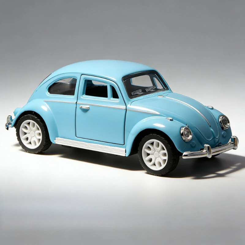 

1:36 Boxed Alloy Model Mini Beetle Classic Car Pullback Door Car Kids Toy Ornament Gift