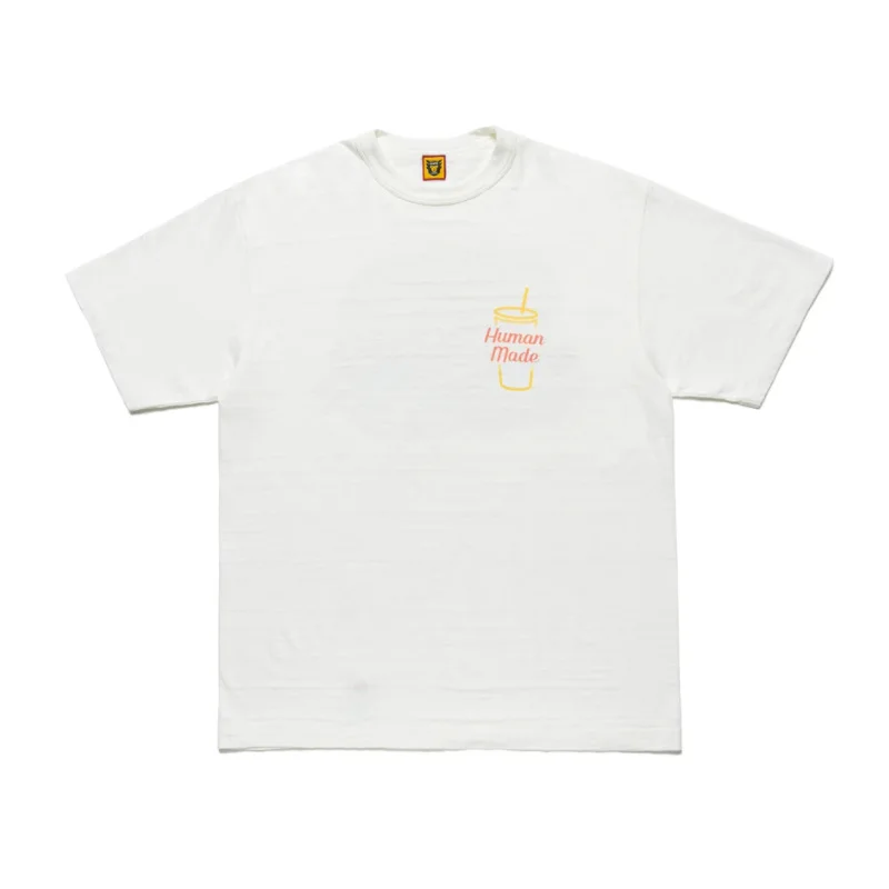 Camiseta holgada ex redonda Ne ort Sve con patrón de hamburguesa, Top informal de verano para hombres y mujeres