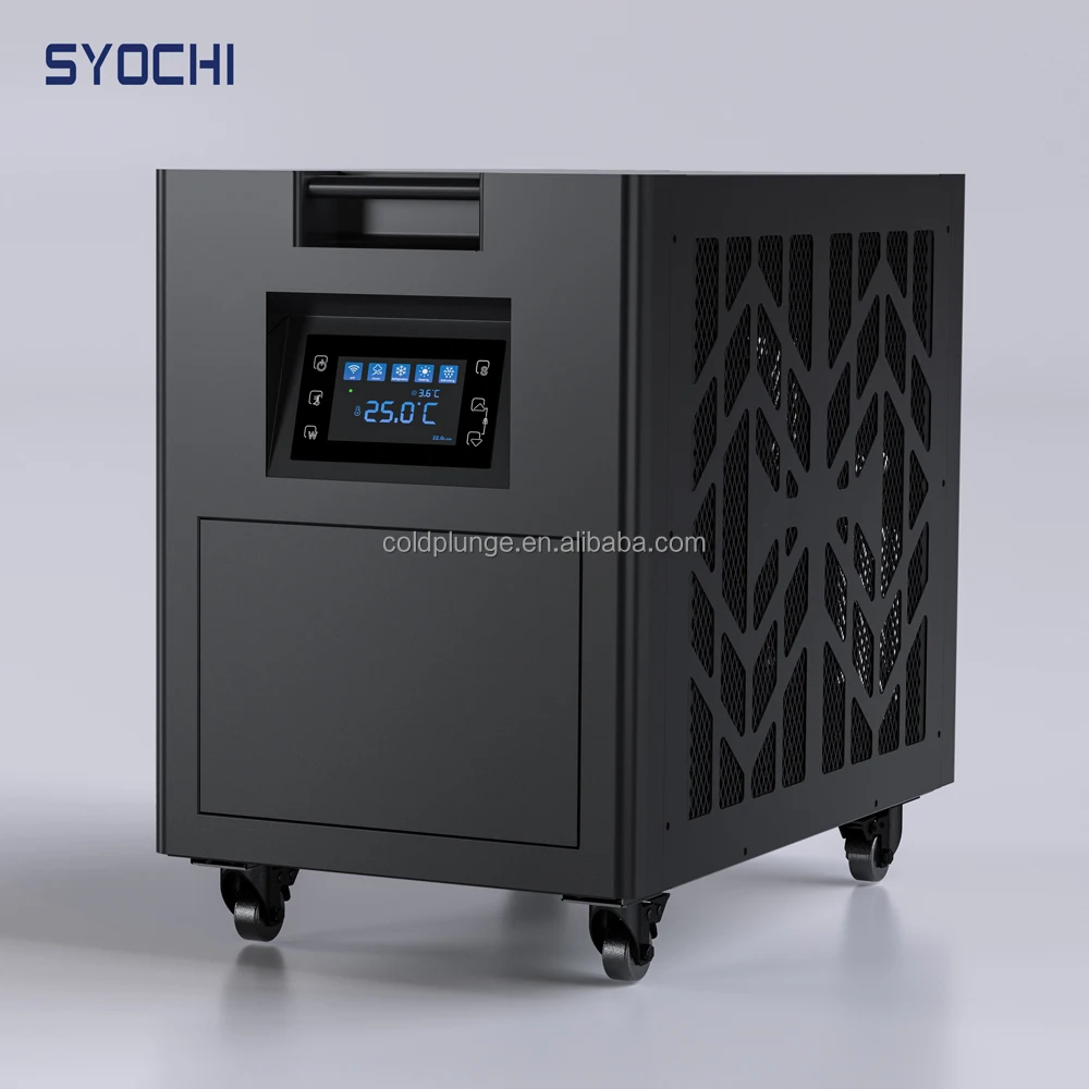 Syochi 1 hp refrigeratore vasca di ghiaccio atleta vasca di ghiaccio con filtro 110V