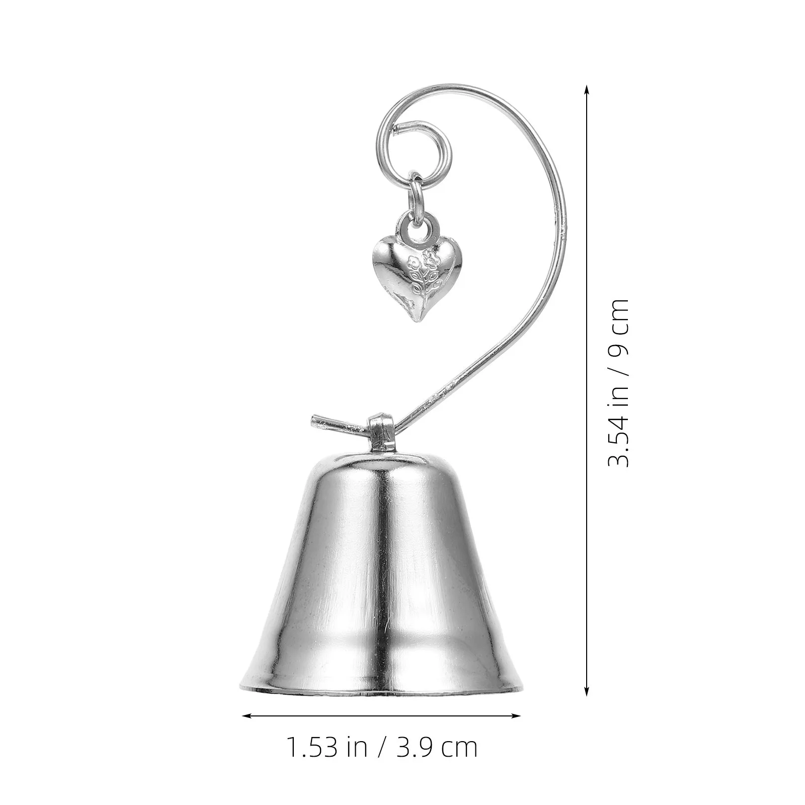 

4Pcs Table Card Holders Alloy Bell Design Wedding Birthday Place Photo Display Stands Table Number Holders Place Card Holder