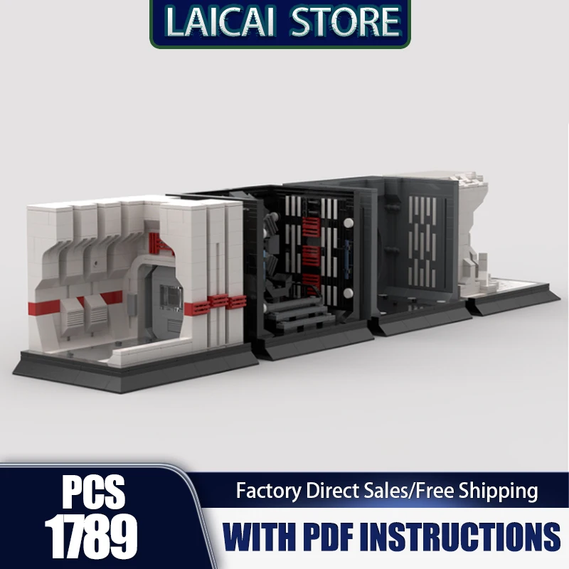 Star Movie Series Model Moc Building Blocks Modular Displays Model Technology Bricks Model DIY Christmas Assembly Holiday Toy