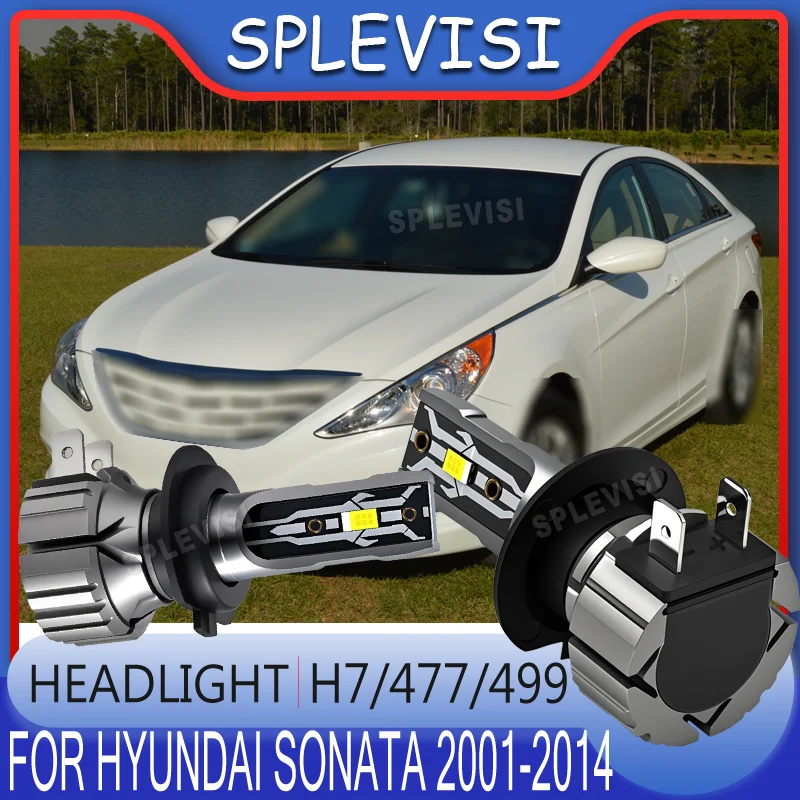 

h7 LED All-Weather Protection Headlight For Hyundai Sonata 2001 2002 2003 2004 2005 2006 2007 2008 2009 2011 2012 2013 2014