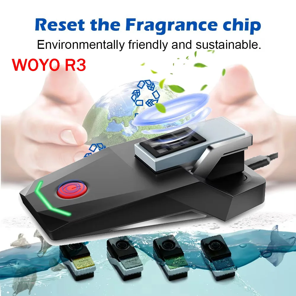 New WOYO R3 Fragrance Activator Air Freshener Fragrance Chip for BMW Ambient Air Resetter Car Air Freshener for BMW G11 G12 G38