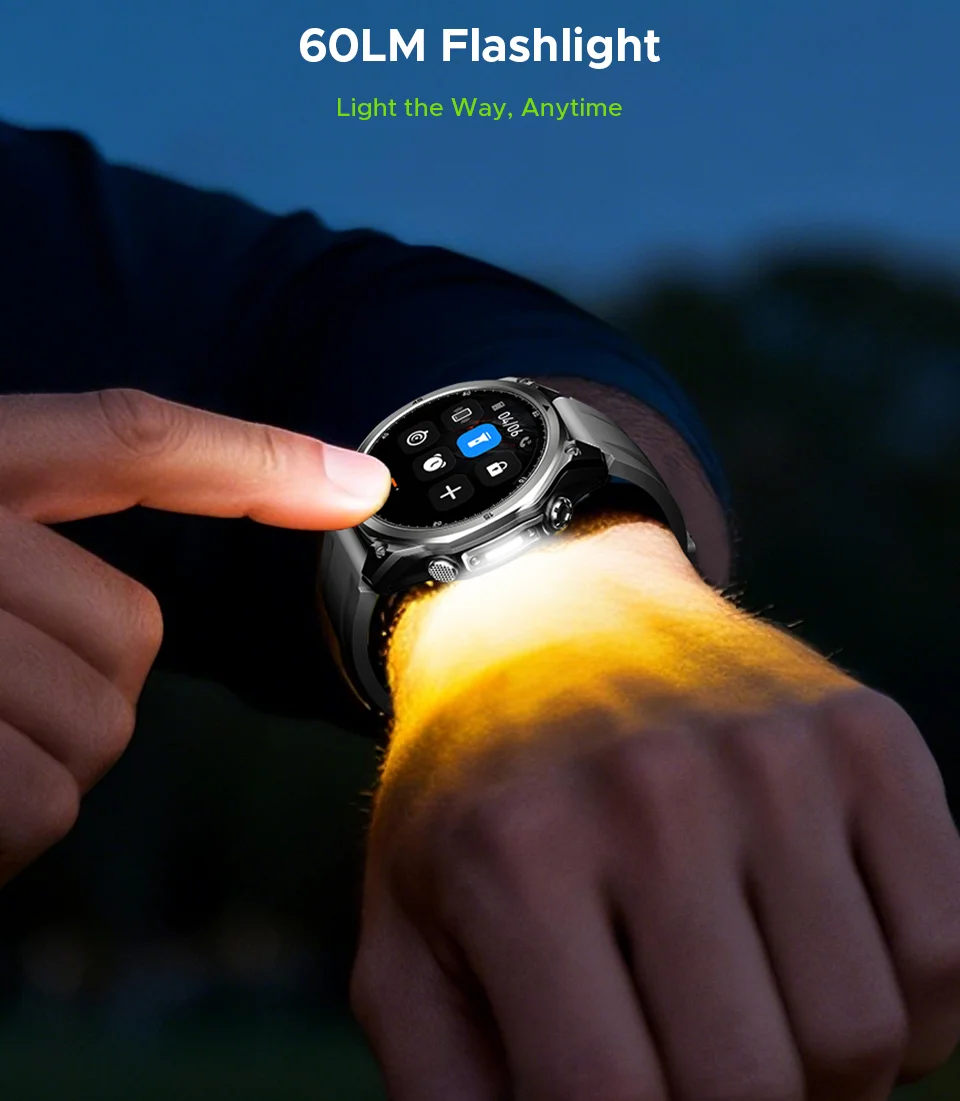 DOOGEE ANYWISE W1 Lite Smartwatch 5ATM Wasserdicht 1,43'' Bildschirm 178 Sportmodi 24-Stunden-Gesundheitsüberwachung Erinnerungsfunktion – Detail 11