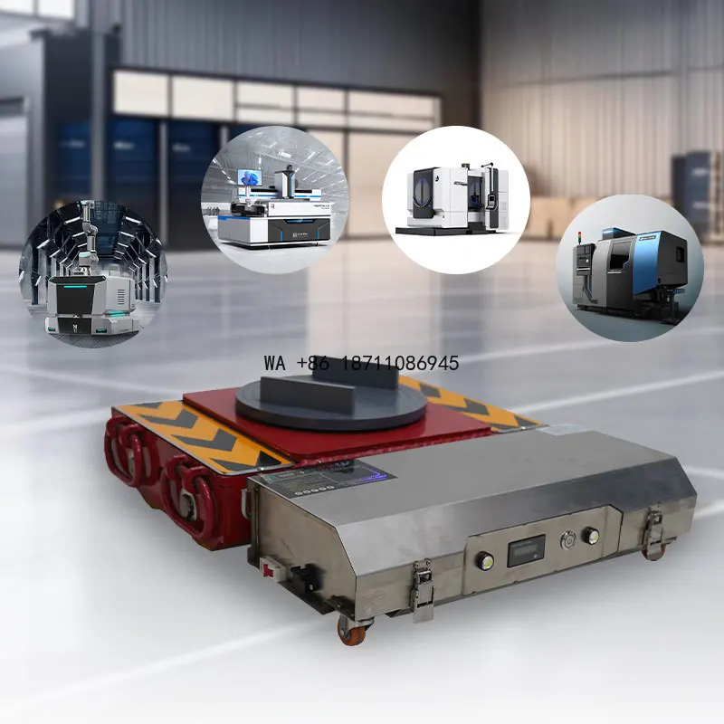 Electric Roller Cargo Trolley Moving Tank Trolley Cargo Skate with Remote Controller