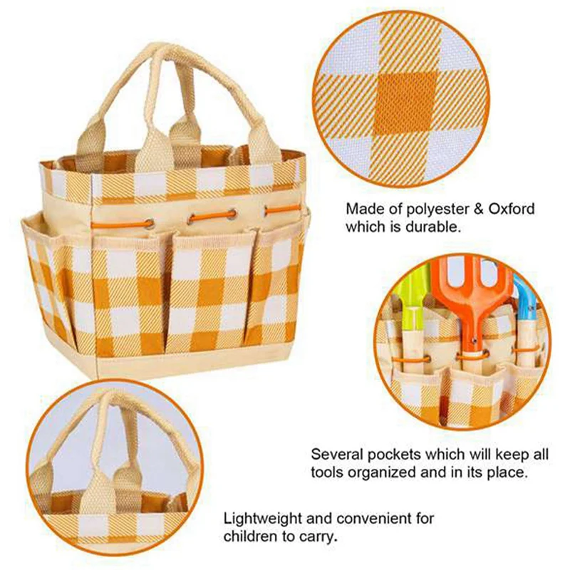 

1Set Children's Gardening Tools Set Children's Gardening Tools Toys Develop Children's Hands-On Ability Kids Garden Rake Set