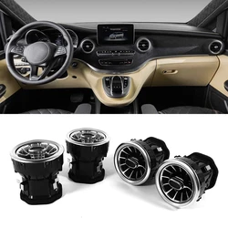 Car Accessories Front Dashboard AC Air Condition Vent Outlet Turbo Interior Trim For Mercedes Benz V Class Vito W447 V250 V260