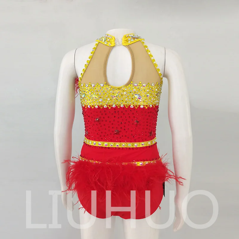 LIUHUO Lyrical Dancing Dress for Performance Color Pole Skirt Factory Customize