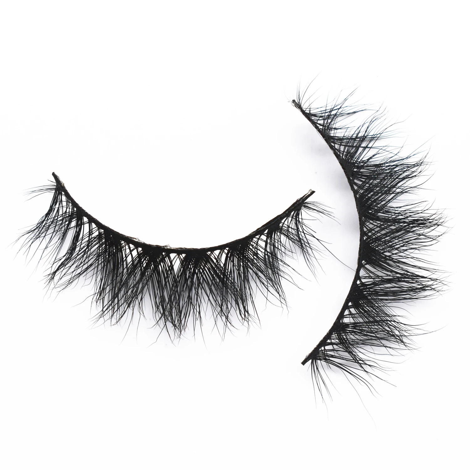 G15 Mink Lashes Natural Long And Fluffy Round Lashes Criss-cross Pattern Lite Mink Eyelashes 3D False Eyelash Makeup Beauty Lash