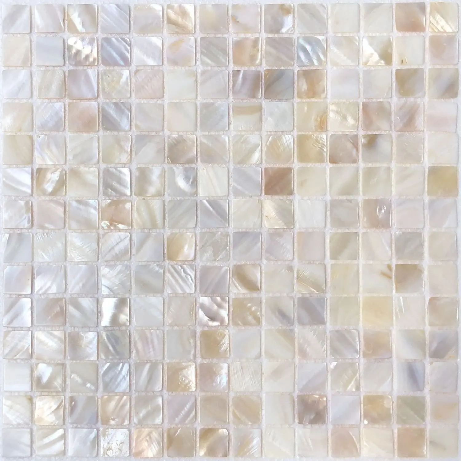 Natural Shell Mother of Pearl Mosaic Tile, Shell Mosaic Wall Sticker for Bathroom Kitchen Backdrop Wall