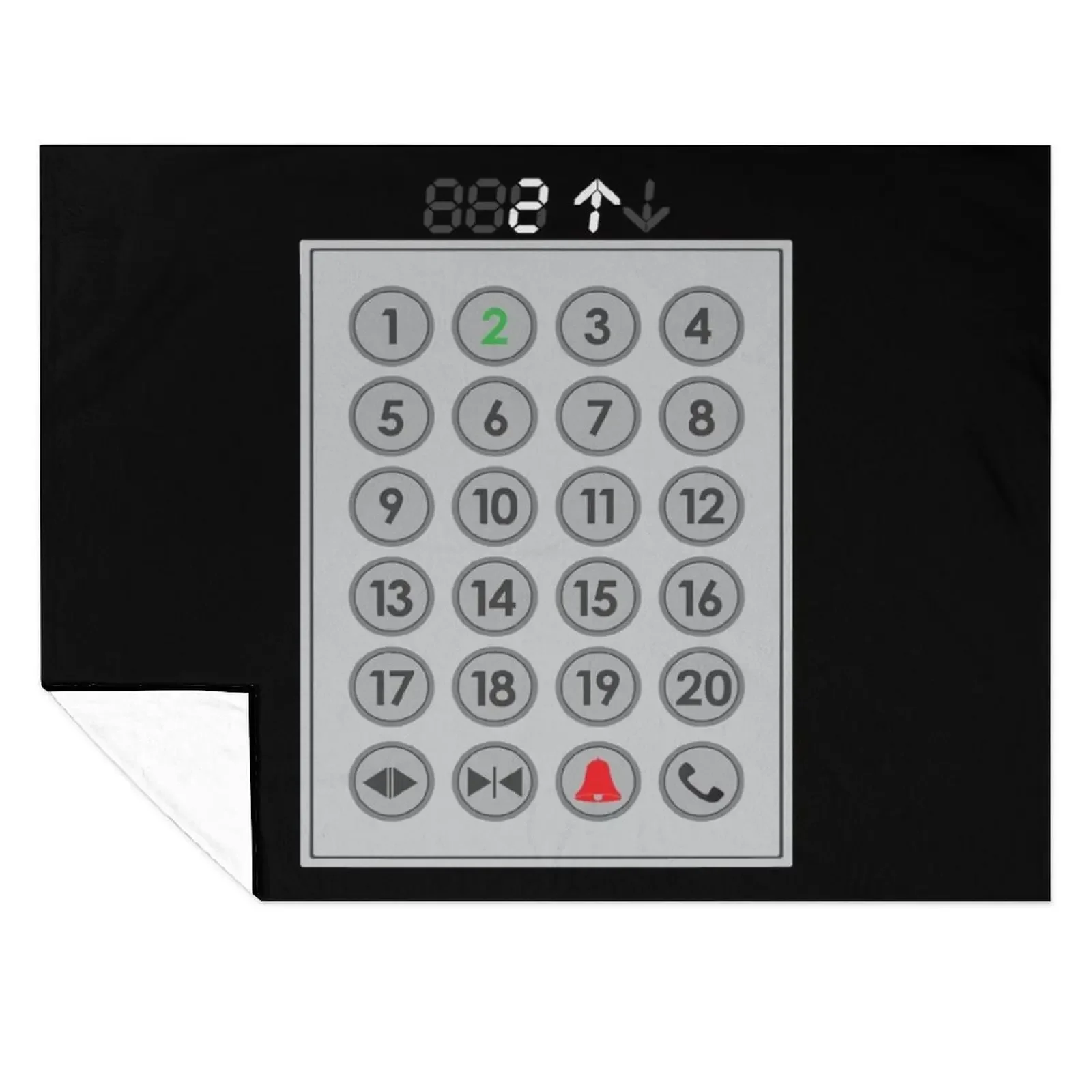 

Elevator Mechanic Number Pad Throw Blanket anime Designers Giant Sofa sofa bed Blankets