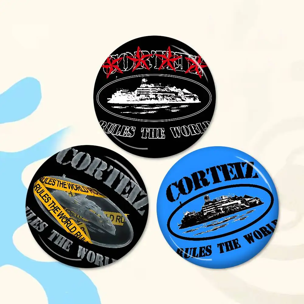 C_CorteizS Anime Brooches Cute Cartoon  Badge Jacket Jeans Lapel Pin Gift Accessorie