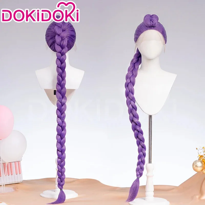 2025 Nuovo Rumi Mira Zoey Parrucca Cosplay KPOP Hunters Cosplay DokiDoki KPOP Huntrix Donne Rumi Cosplay 120 cm Unghie Lunghe Dei Capelli Zo ★ ★ ★ ★