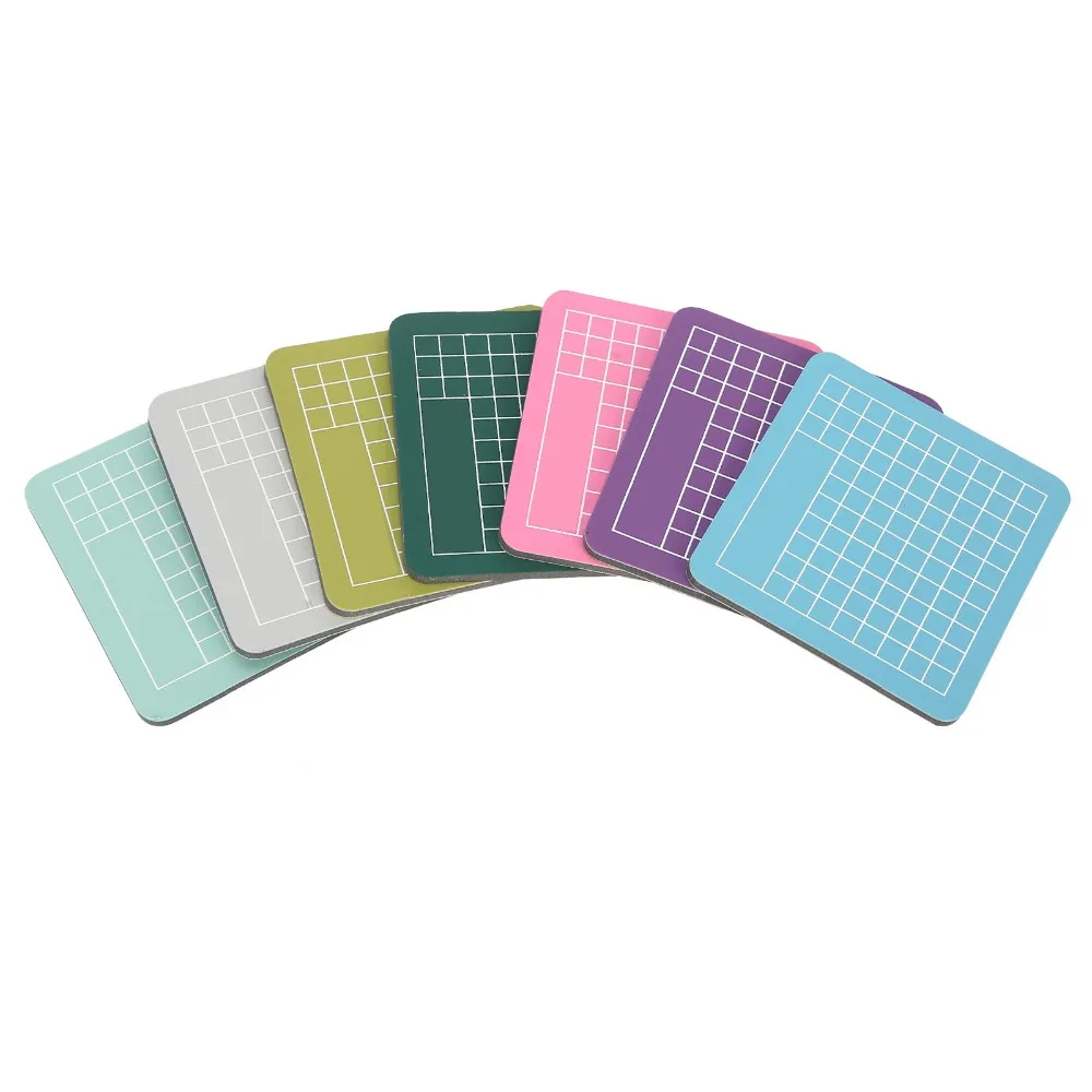 7pcs-paper-cutting-pad-colorful-cutting-pad-6×6cm-mini-cutting-mat-2-sided-craft-board-scrapbooking