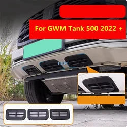 Car Style Lower Lip Insect Sand Proof Air Inlet Cover Insert Vent Racing Grille Anti Bug Net For Great Wall GWM Tank 500 2022 +