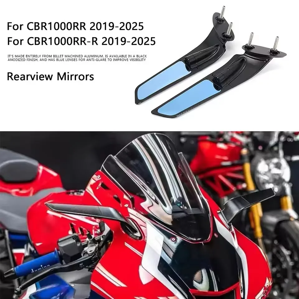 

For HONDA CBR1000RR Accessories Motorcycle Stealth Mirrors CBR 1000 RR Rearview Mirror CBR1000RR-R Fireblade CBR1000RR Parts