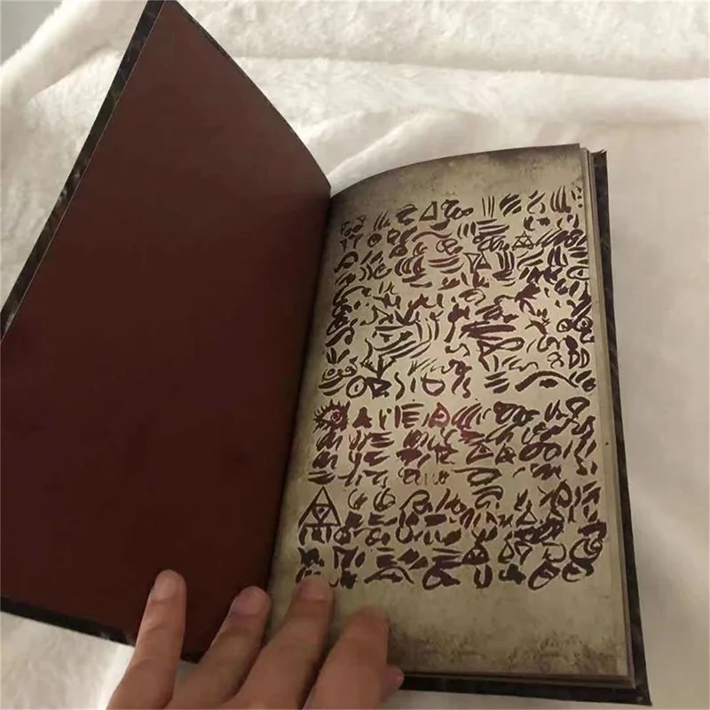 New Necronomicon Dark Magic Book Demon  Dead Summon Book Altar Ceremony Prop Book Collection Living Room Desktop Decoration. view 6