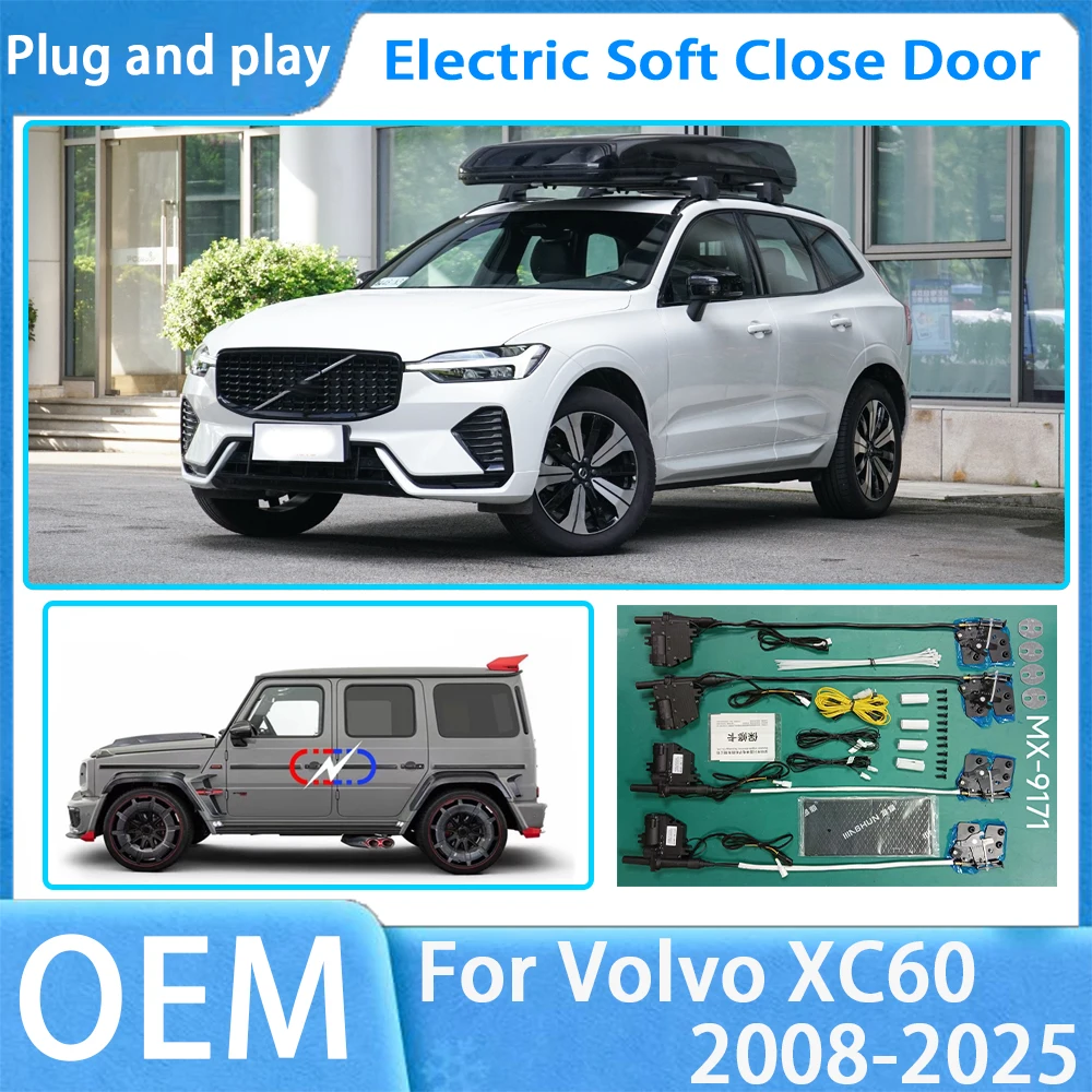 

for Volvo XC60 2008-2025 OEM Car Soft Close Door System Automatic Electric Auto Pull Power Latch Power Closing Quiet