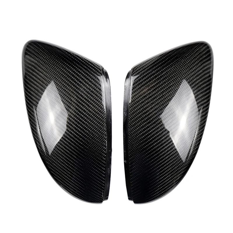 

1 Pair Real Carbon Fiber Pattern Black for VW Golf 6 GTI 6 Golf 6 R MK6 R20 Car Rearview Replacement Mirror Cap Auto Accessories