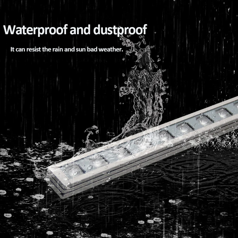 High Brightness Waterproof DMX Led Wall Washer Light for Outdoor Professional Stage Lighting