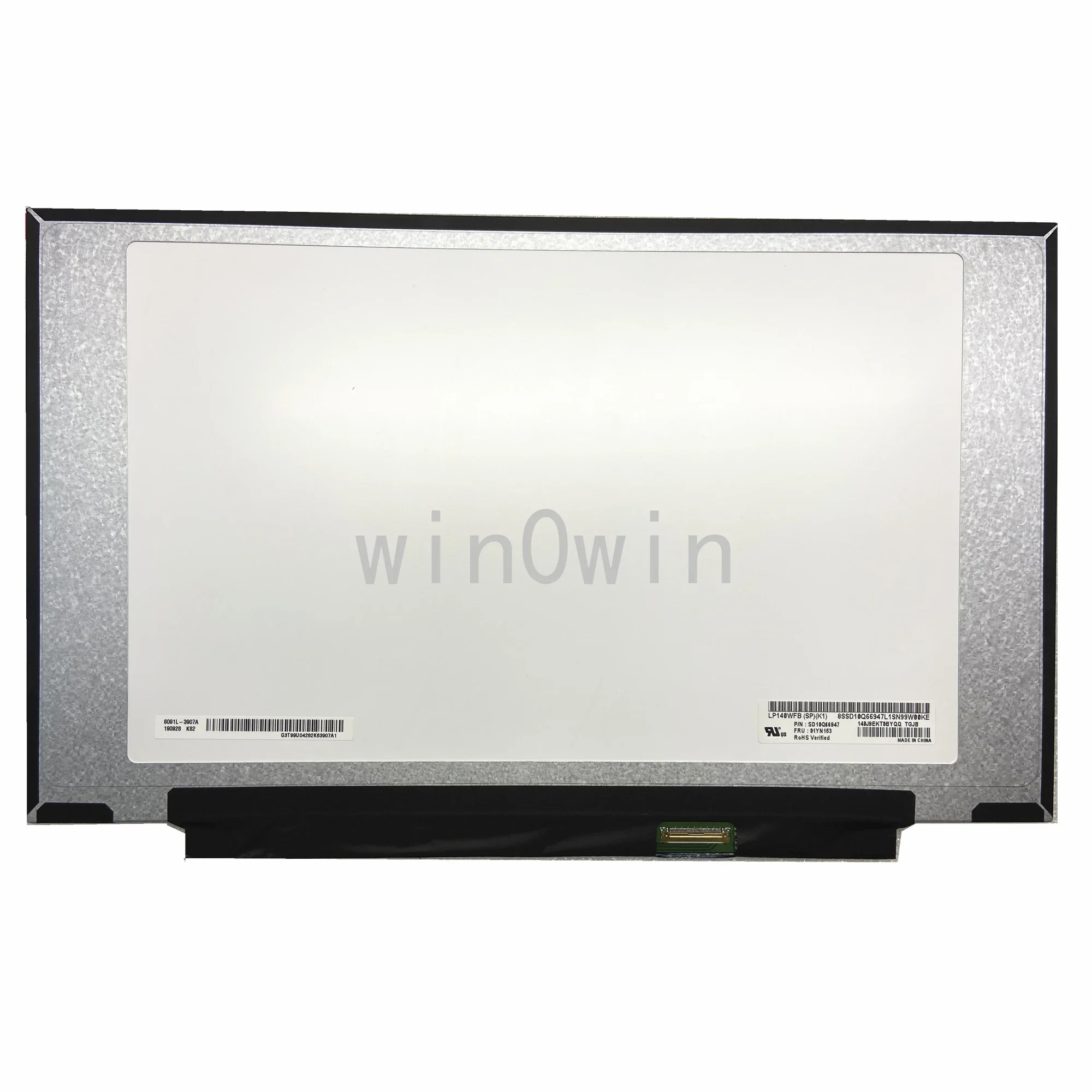 

LP140WFB SPK1 for Lenoov T490 T495 01YN153 02HL713 5D11B07705 40pin 1920*1080R140NWF5 RA LCD Touch Screen B140hak03.2
