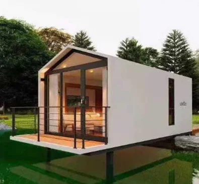 Mobile Prefab House Portable Homes with Factory Direct Price Garden House Light Steel Villa Prefab House Modern