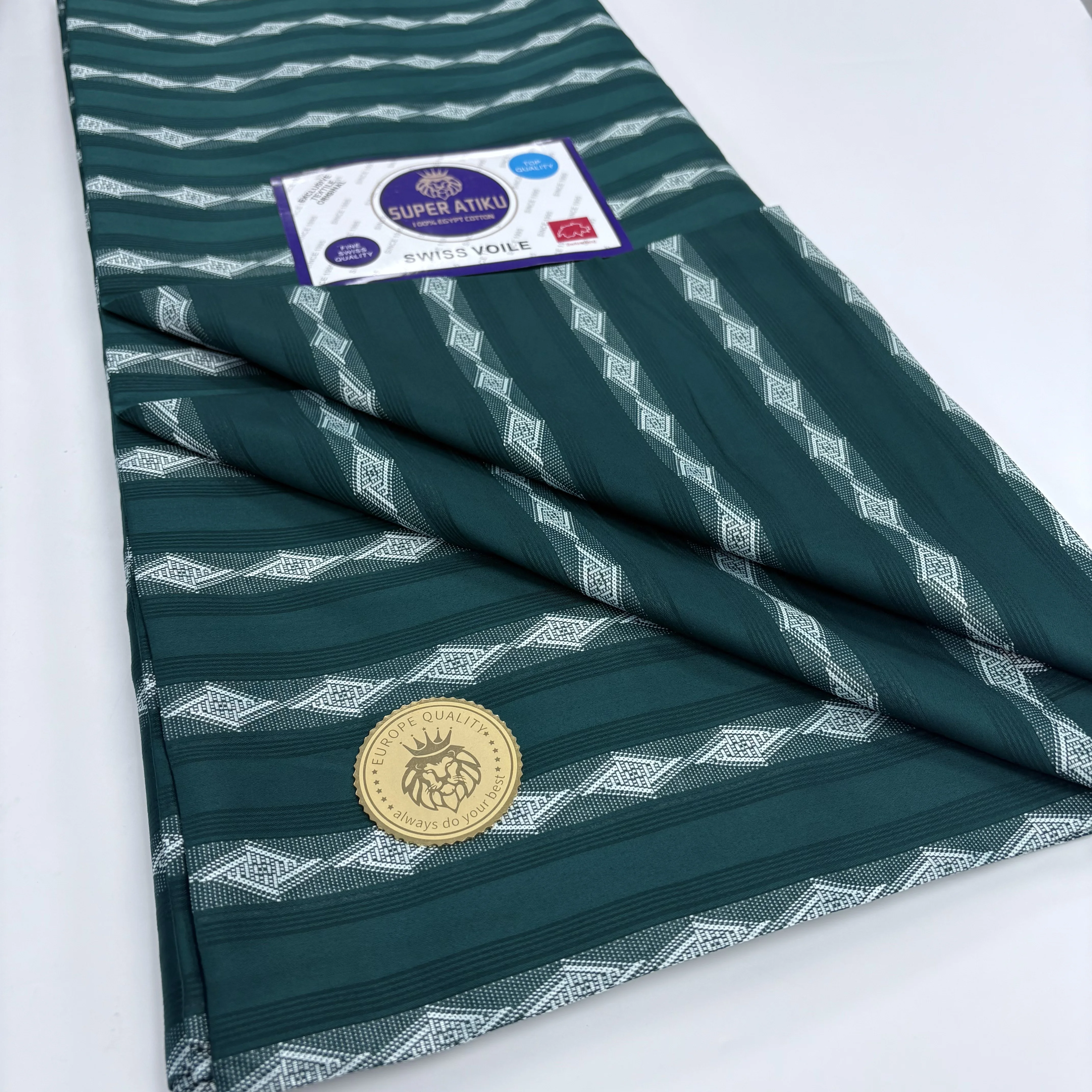 

Африканские ткани, мягкая хлопковая ткань Atiku для изготовления мужских костюмов, швейцарский материал, 100% хлопок, ткань Atiku для шитья одежды