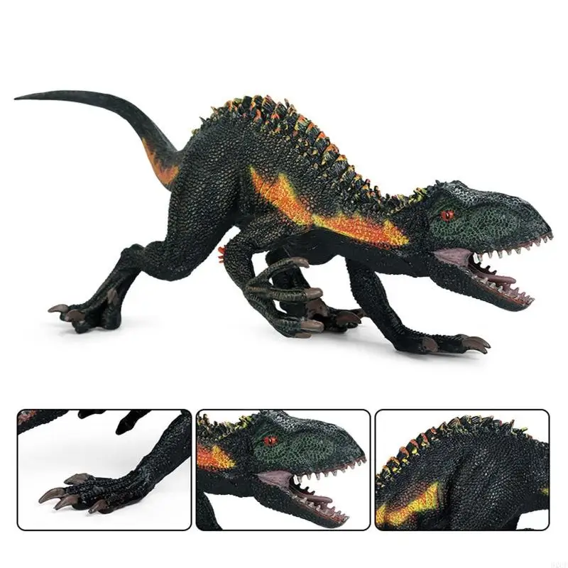 62CF Dinossauro Jurassiced Indominus Tyrannosaurus 렉스 피규어 공룡 모델 키즈 교육 선물 컬렉션 완구