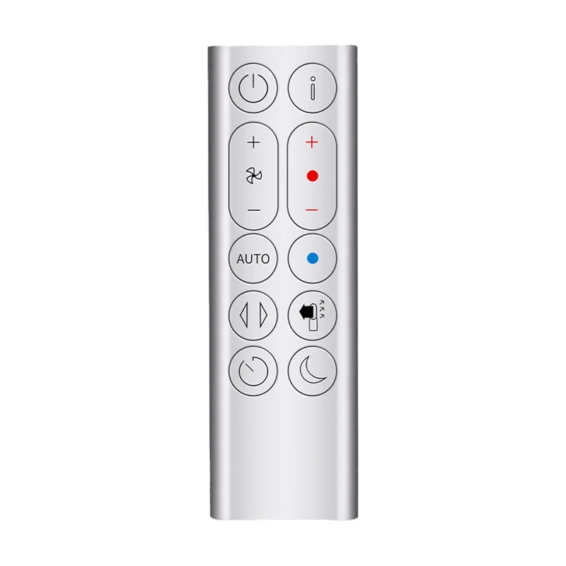 Replacement Remote Control Suitable for Dyson HP04 HP05 HP07 Air Purifier Leafless Fan Remote Control Silver