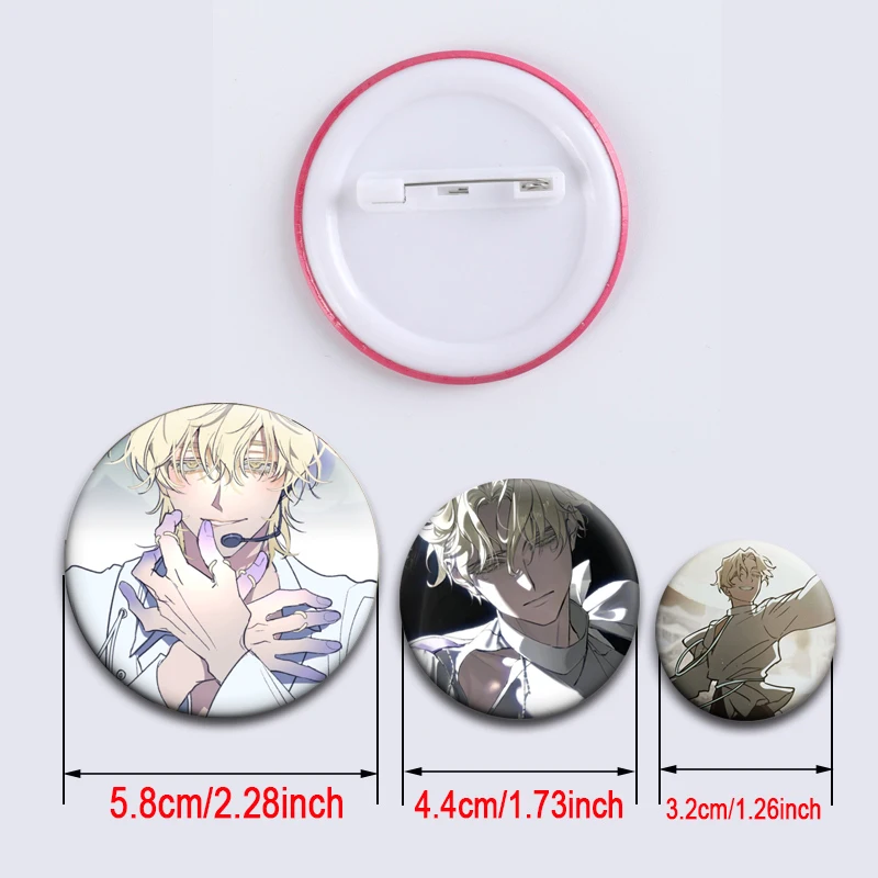 Anime Alien Stage Enamel Pin Luka Cartoon Badge Role Play Handmade Tinplate Brooch on Backpack Clothes Decoration Souvenir Gift