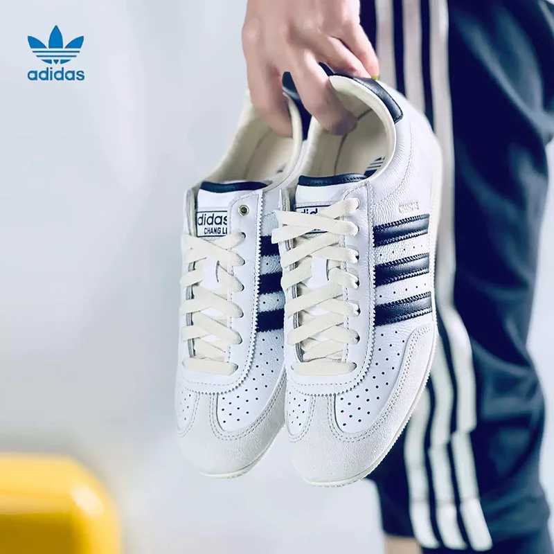 Adidas Tricolor Unisex CHANGLE Sporty Vintage Casual Shoes - T-Head Training Shoes - KJ3959