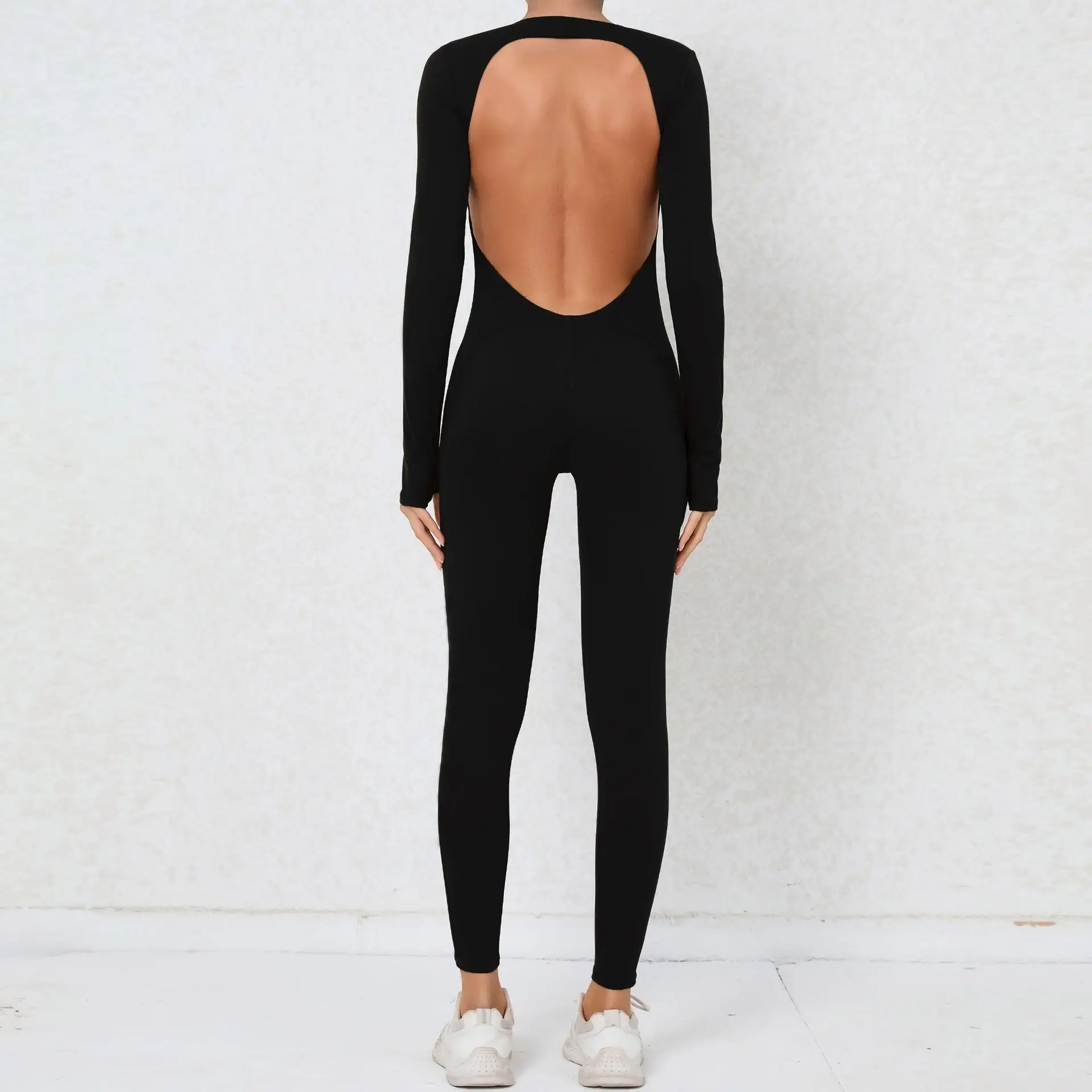 Sexy One-piece Suit Women Sports Jumpsuit Zippers Yoga Clothing Sportswear Set Women Workout Bodysuits Fitness Rompers Female