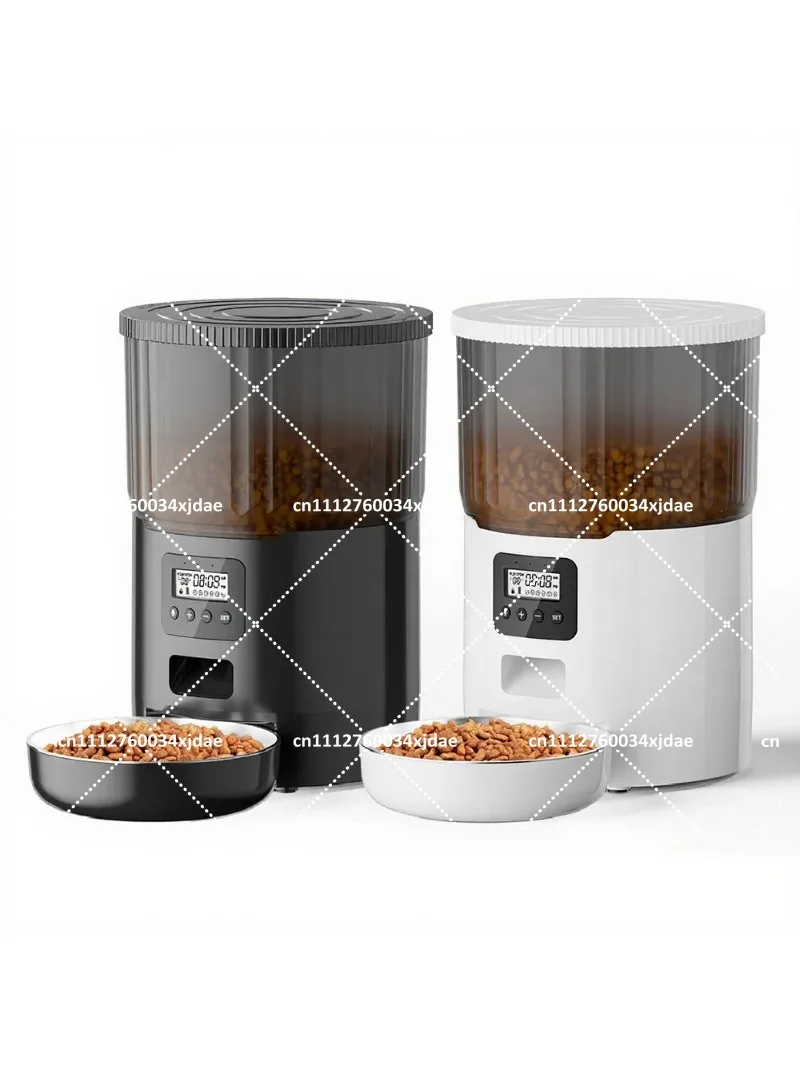 4L/6L Smart Automatic Pet Feeder with App Control WiFi Timed Voice Broadcast for Cats and Dogs
