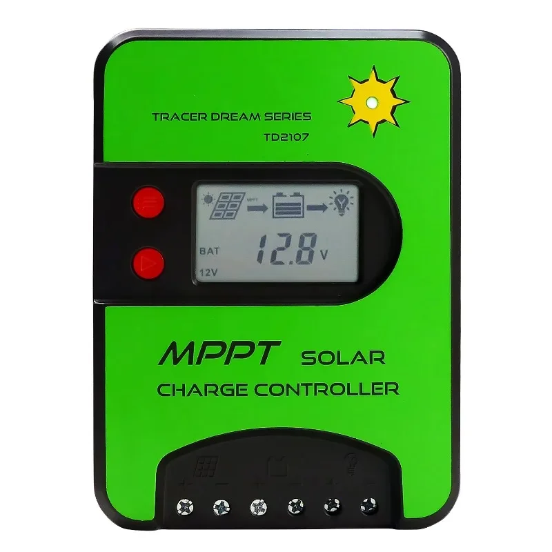 GCSOAR TD series 15Amp 75V Bluetooth WIFI remote control MPPT Solar Charge Controller 12V 24V auto MPPT controller