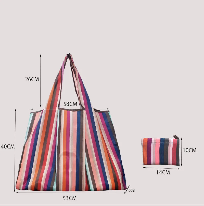 58X53X40cm foldable eco-bag Oxford cloth eco-friendly shopping bag portable bag large supermarket grocery bag case