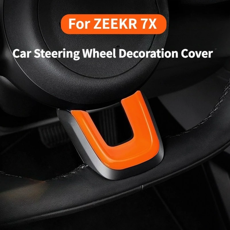 

Декоративные наклейки на руль для ZEEKR 7X 2025, накладки на руль, аксессуары для модификации интерьера автомобиля