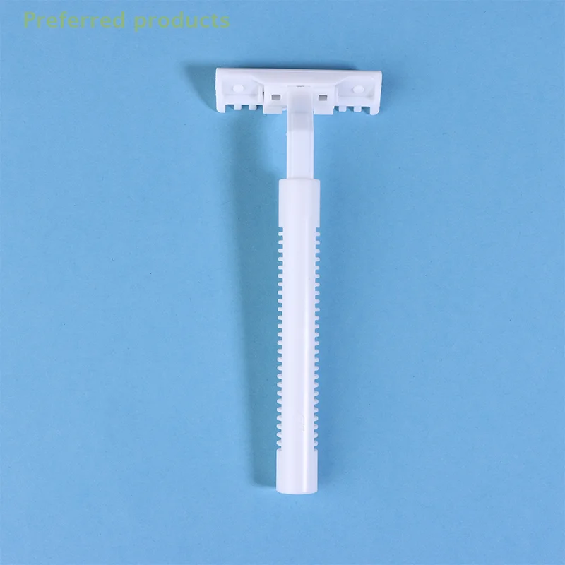 10Pcs Medical Disposable Razors For Women Men's Sanitary Shaver 1 Or 2 Layer Sharp Stainless Blade Hair Remove Tool