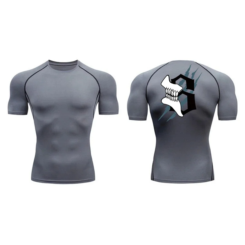 2026 hot selling surfing beach T-shirt short sleeved mixed martial arts Brazilian Jiu Jitsu men's Jiu Jitsu fitness suit trend
