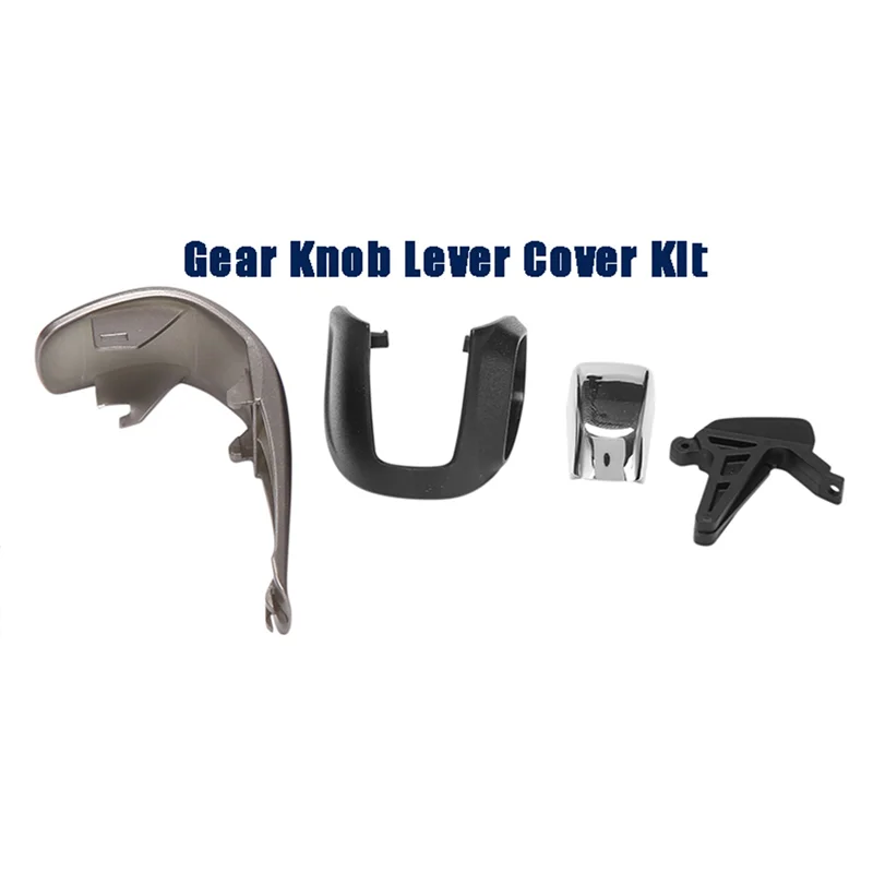 

8X Car Gear Shift Knob Lever Cover Kit For Sonic Trax Aveo 2012-2016 42423234