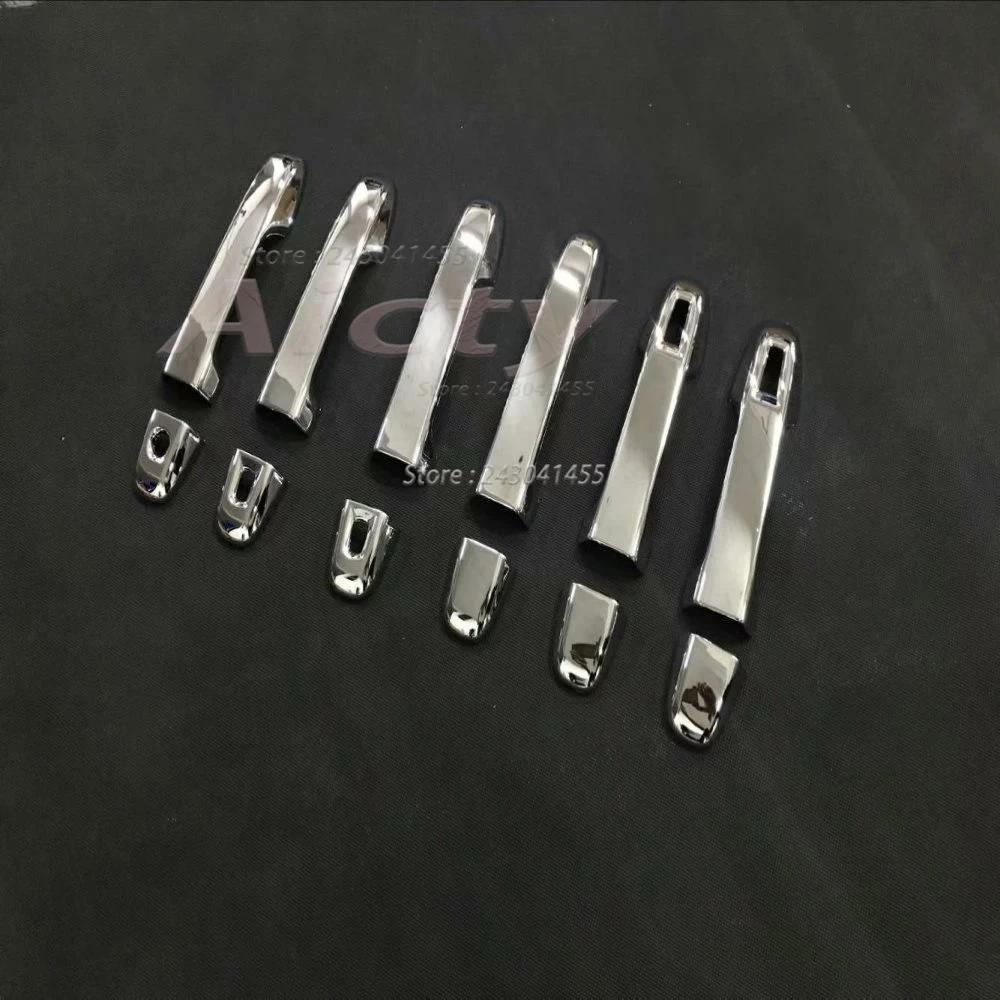 For Toyota Voxy 80 Series 2018 2019 2020 ABS Chrome Door Handle Cover Trim Handles Covers Door Bowl Cover Trim Car Accessories