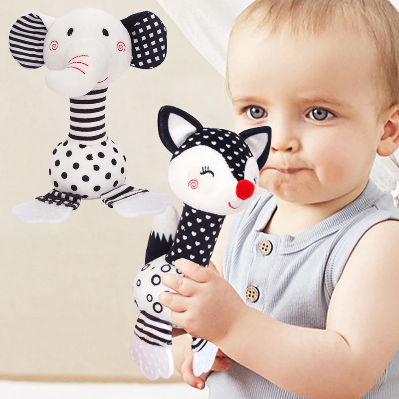 

Baby Stuff Boy Toys for Infant 0 6 12 18 24 Months Toddler Rattles Children Kids Girls Stuffed Dolls Bell Plush Animals