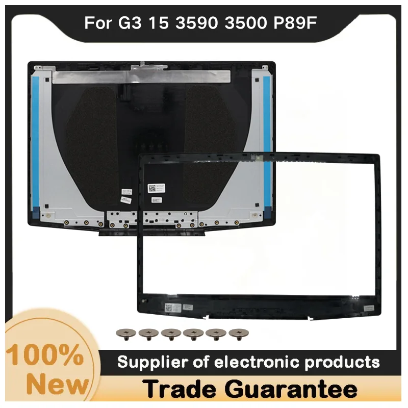 Nowa obudowa tylna LCD / ramka przednia / zawiasy / śruby do Kailxuling G3 15 3590 3500 P89F 0747KP 03HKFN 0YGCNV A B C D Shell — zdjęcie produktu 4