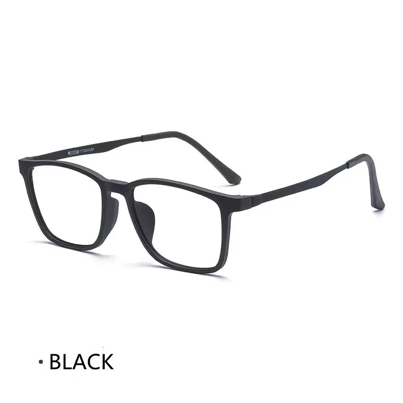 High Quality Pure Titanium Men Anti Blue Light Presbyopia Eyewear Reading Glasses with Diopter