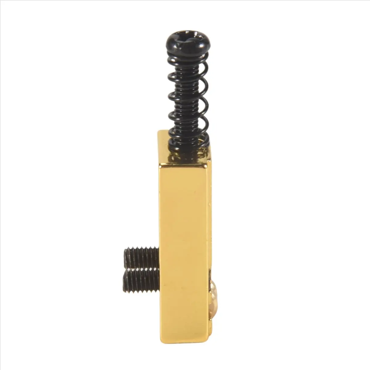 L79A 6 Pcs Metal Guitar Bridge Saddle Ball Roller String Tremolo Bridge Saddles for Electric Guitar Replacement Parts,Gold
