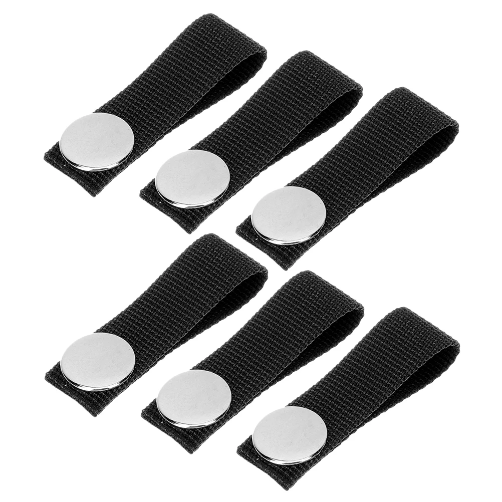 

3 Pairs Accessories Sports Chin Straps Aluminum Cover Single Snap Replacement Under Chin Strap For Protective Gear