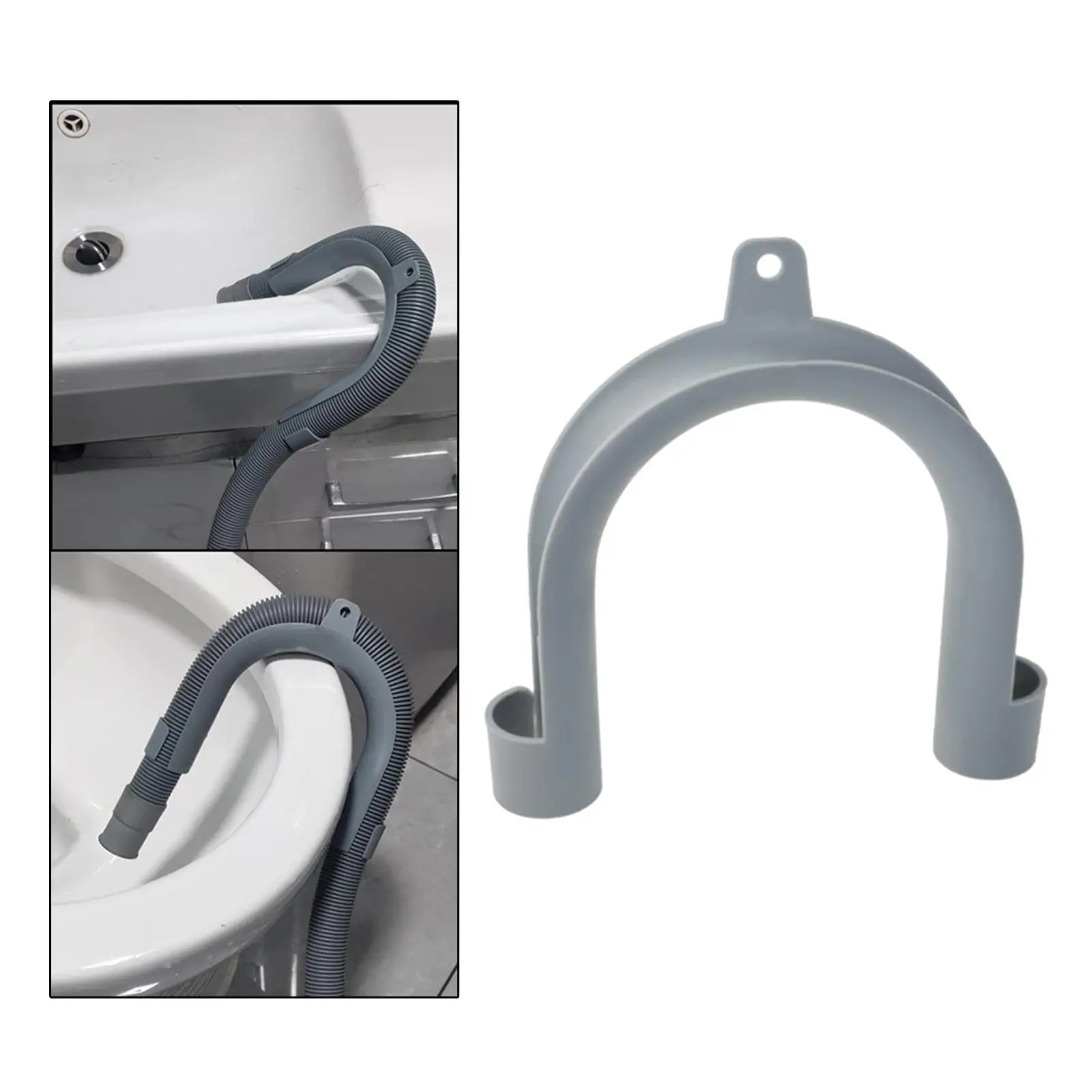 Drain Hose Holder Replacement Parts Drain Saddle Clamp for Hose Pipe Discharge