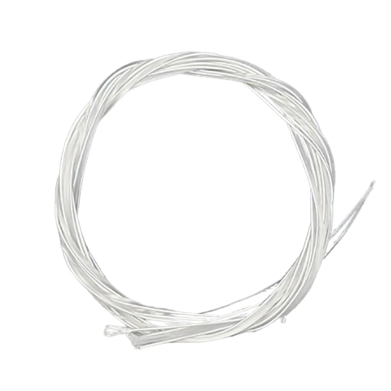 yunyun 6Pcs Nylon Classical Guitar String Silver Color Plated Wire with Great Tone Hard Tension Classical Guitar Strings