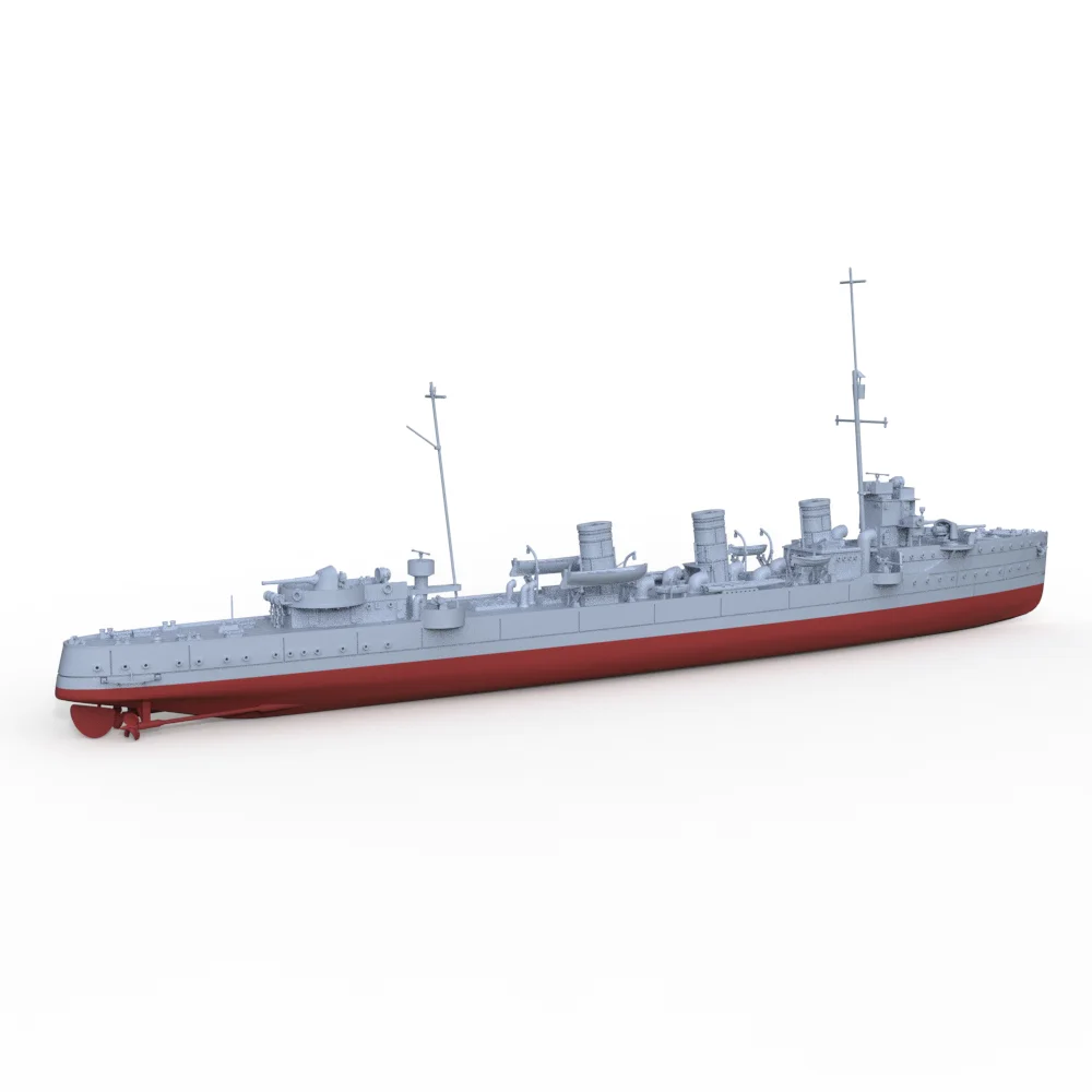 MRY-SFW SSC731 1/700 1/350 Military Model Kit Italy Aquila-Class Cruiser Aquila 1917 Full Hull Miniature Static Model