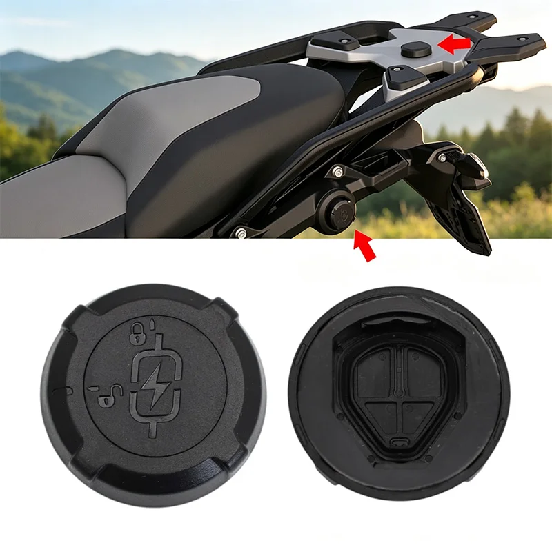 For BMW R1300GS R1300 GS Adventure R 1300GSA R1300RT 2023-2026 Motorcycle New Rear Box saddlebag USB Waterproof Charging Cover